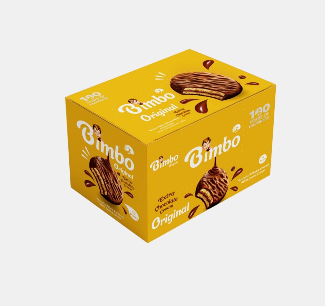 بيمبو بسكويت اوريجنال 12*30 غم