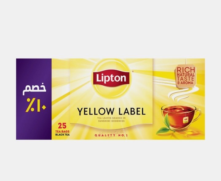 ليبتون شاي 25 فتله 10% عرض