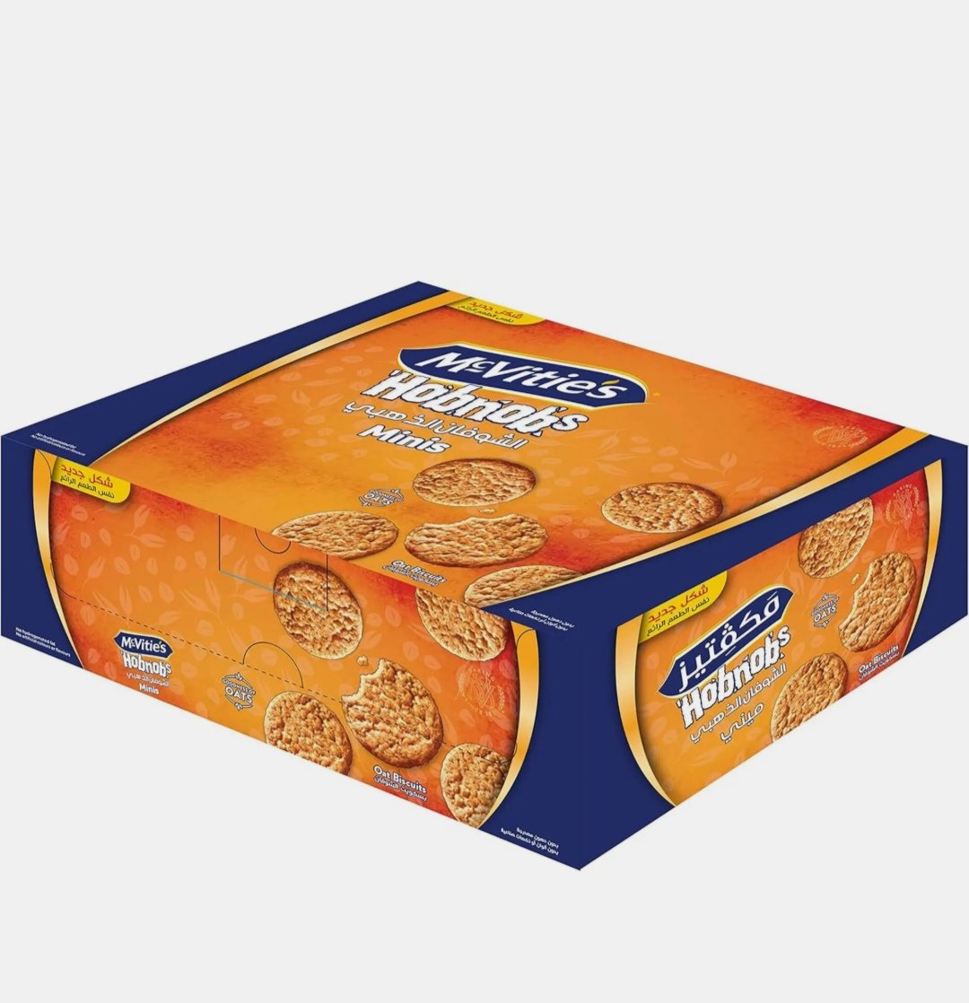 ماكفيتيبسكويت دايجستف ميني بالشوفان 12 * 60 جم