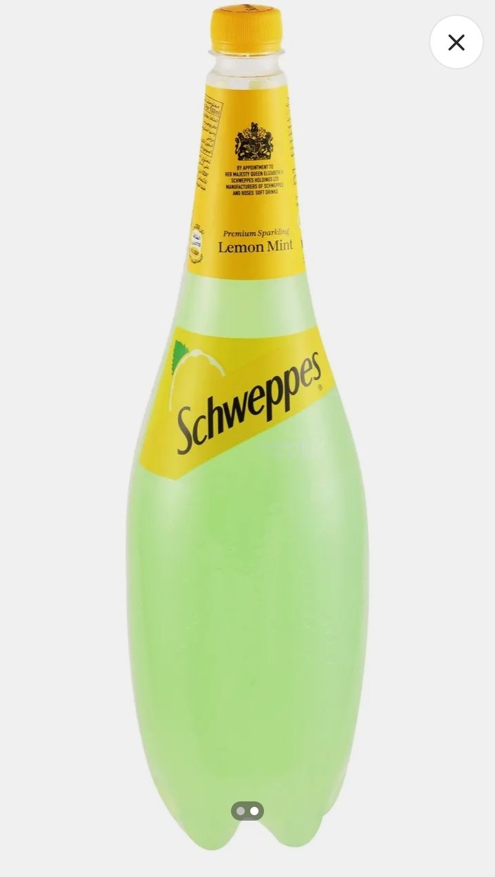 شوبيس مشروب فوار بنكهه الليمون والنعناع في عبوة بلاستيكية 1.75 لتر