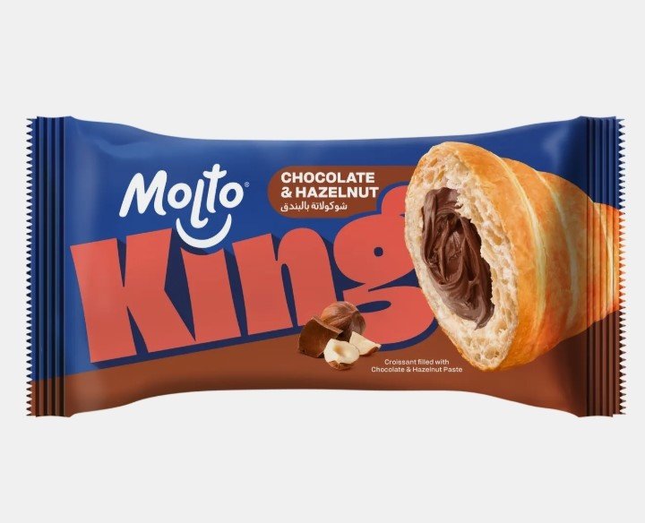 مولتو كينج شوكولاته بالبندق 120 جم