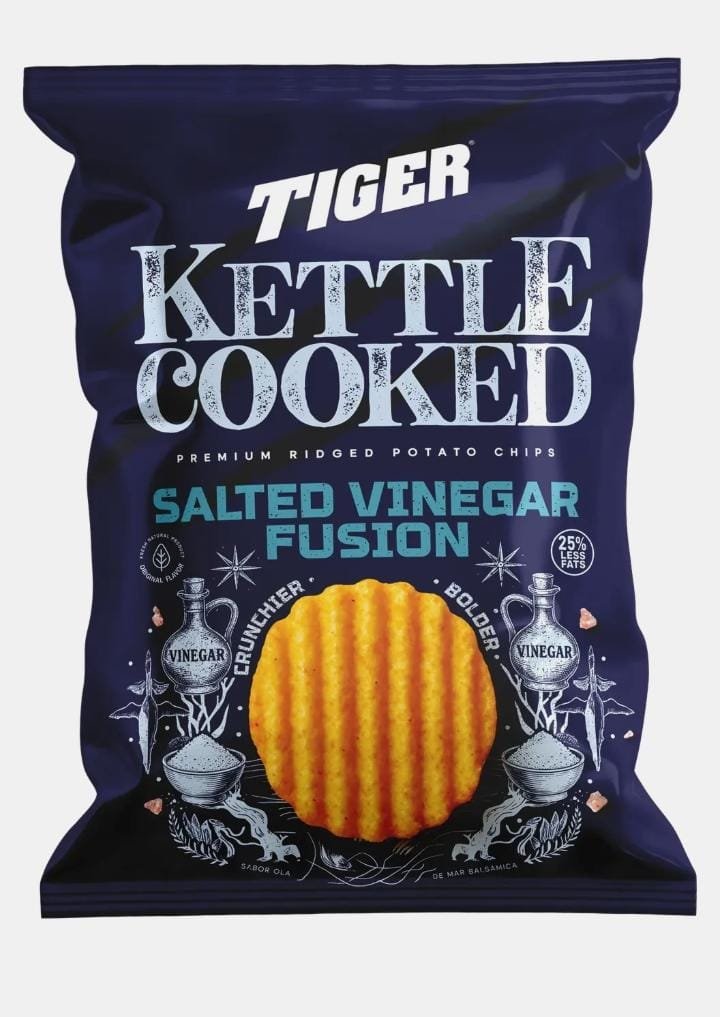 تايجر كيتل كوكد خل وملح 85-95جم