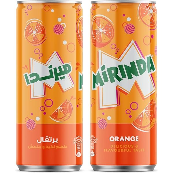 ميرندا مشروب غازي برتقال علبه 320 مل