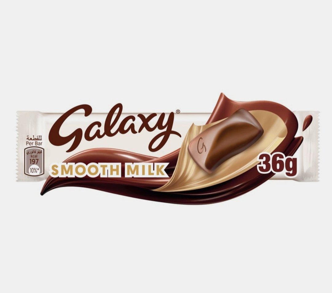 جالكسي لوح شوكولاته بالحليب 36 جرام