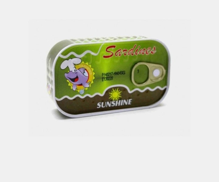 صن شاين سردين عادي 125 جرام