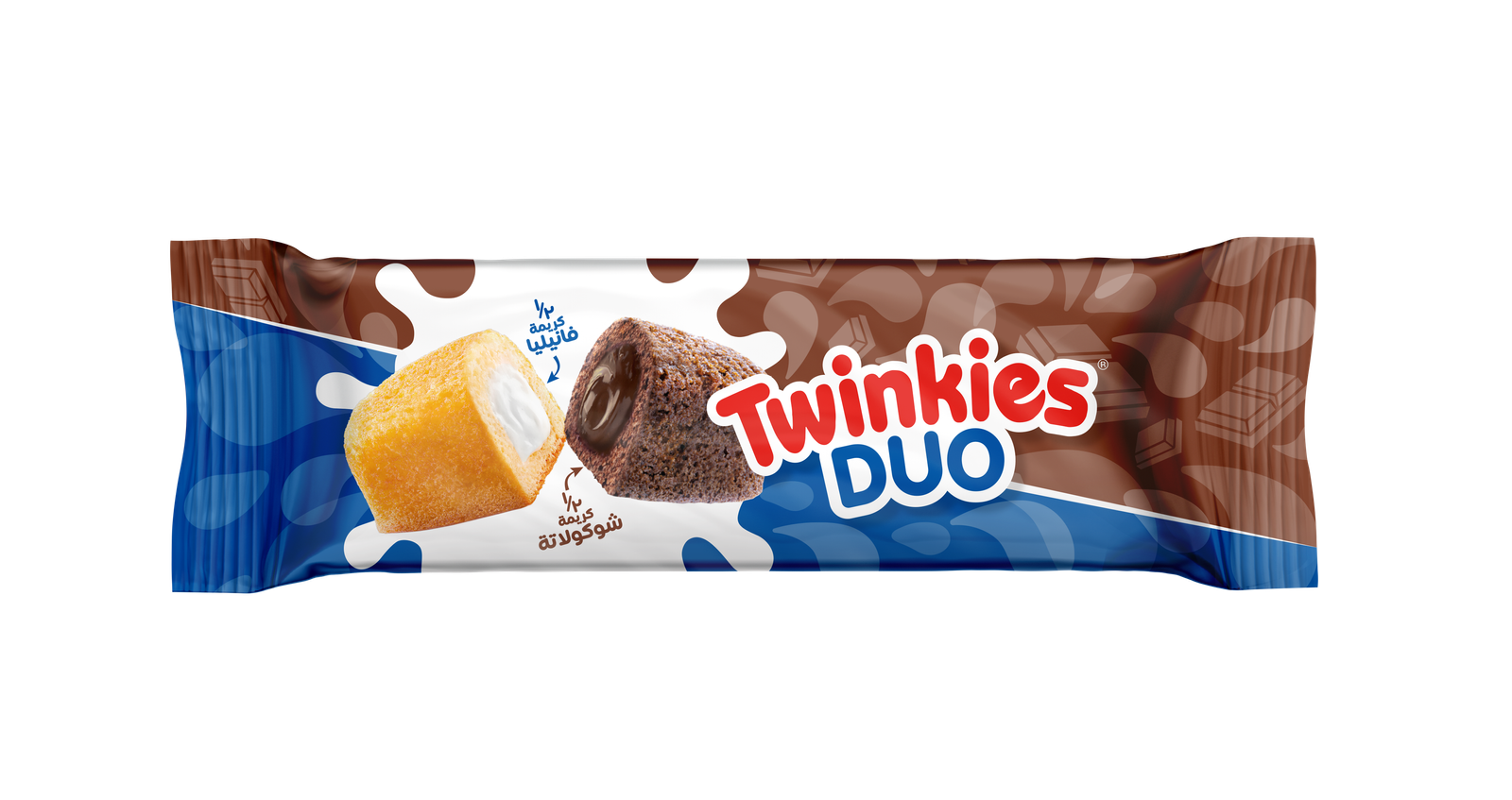 توينكيز ديو كيك بكريمة وشوكولاتة، 45 غرام