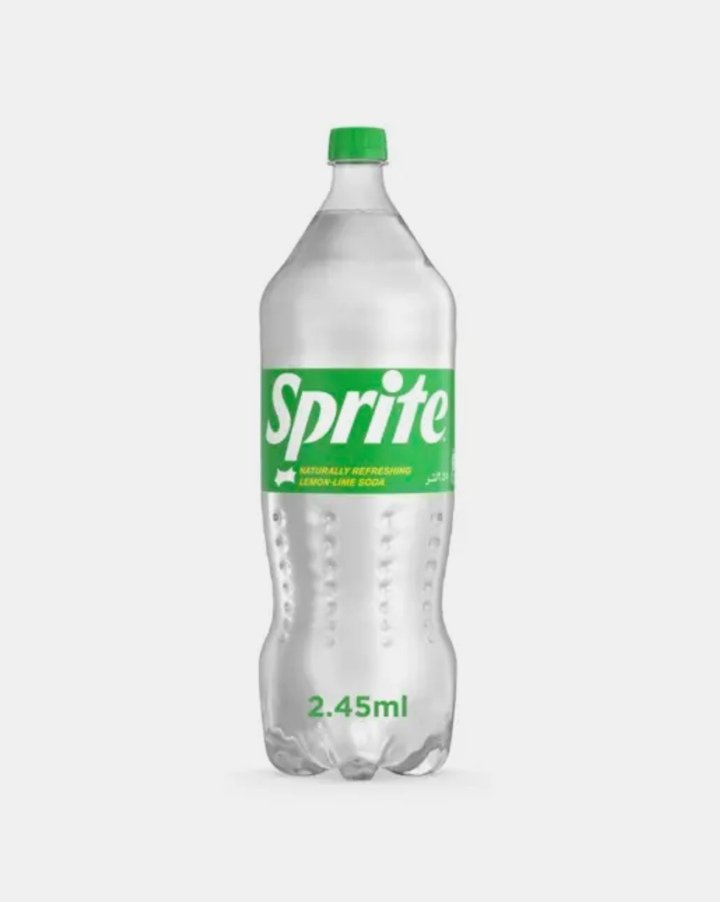 سبرايت مشروب غازي في عبوة بلاستيكية 2.45 لتر