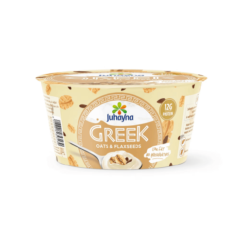 جهينه زبادي يوناني بالشوفان وبذور الكتان 180