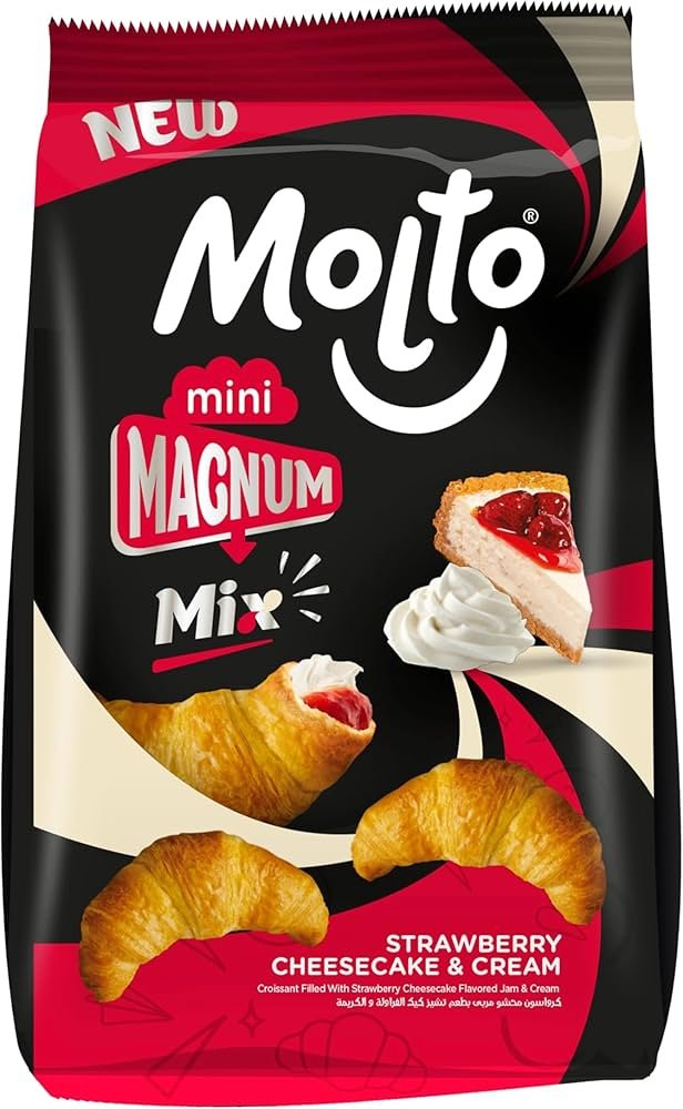 مولتوميني ماجنوم كراوسون تشيو كيك الفراولة