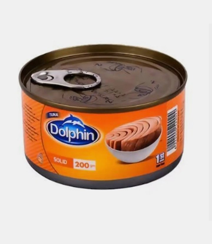 دولفين تونة قطعة واحده سهله الفتح 200 جم