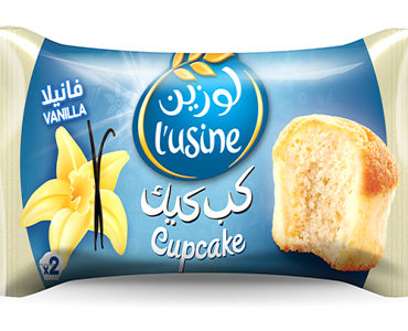 كب كيك لوزين فانيليا