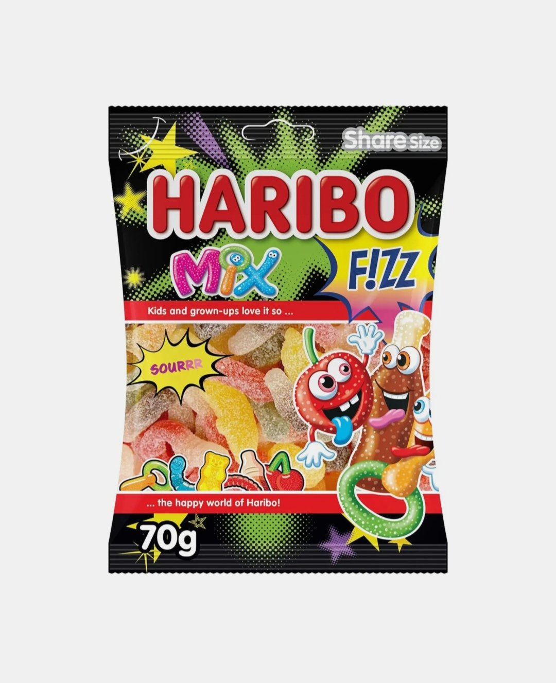 هاريبو حلوي الفيز ميكس 70 غم