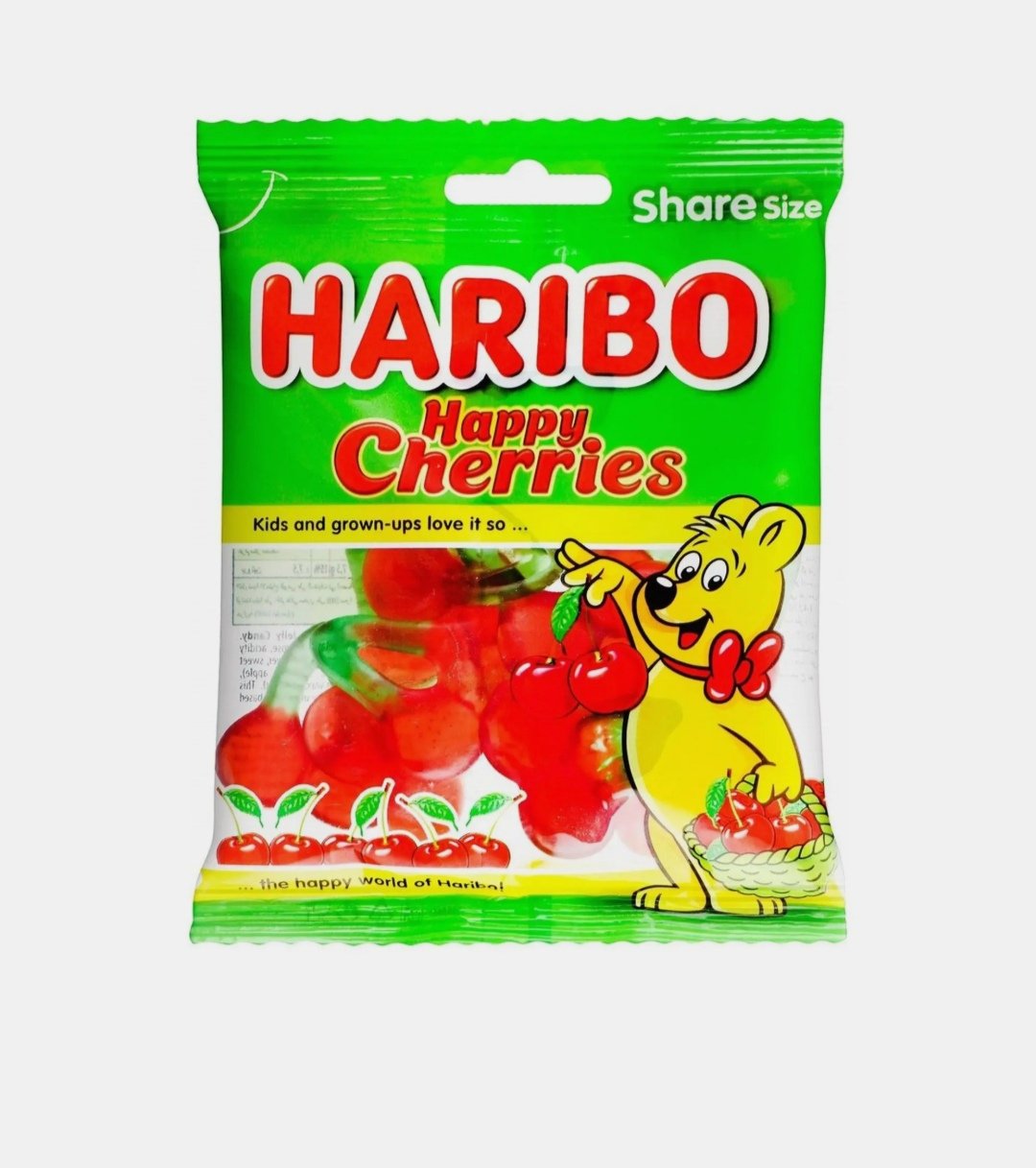 هاريبو حلي حلوي بشكل الكرز 65 جم