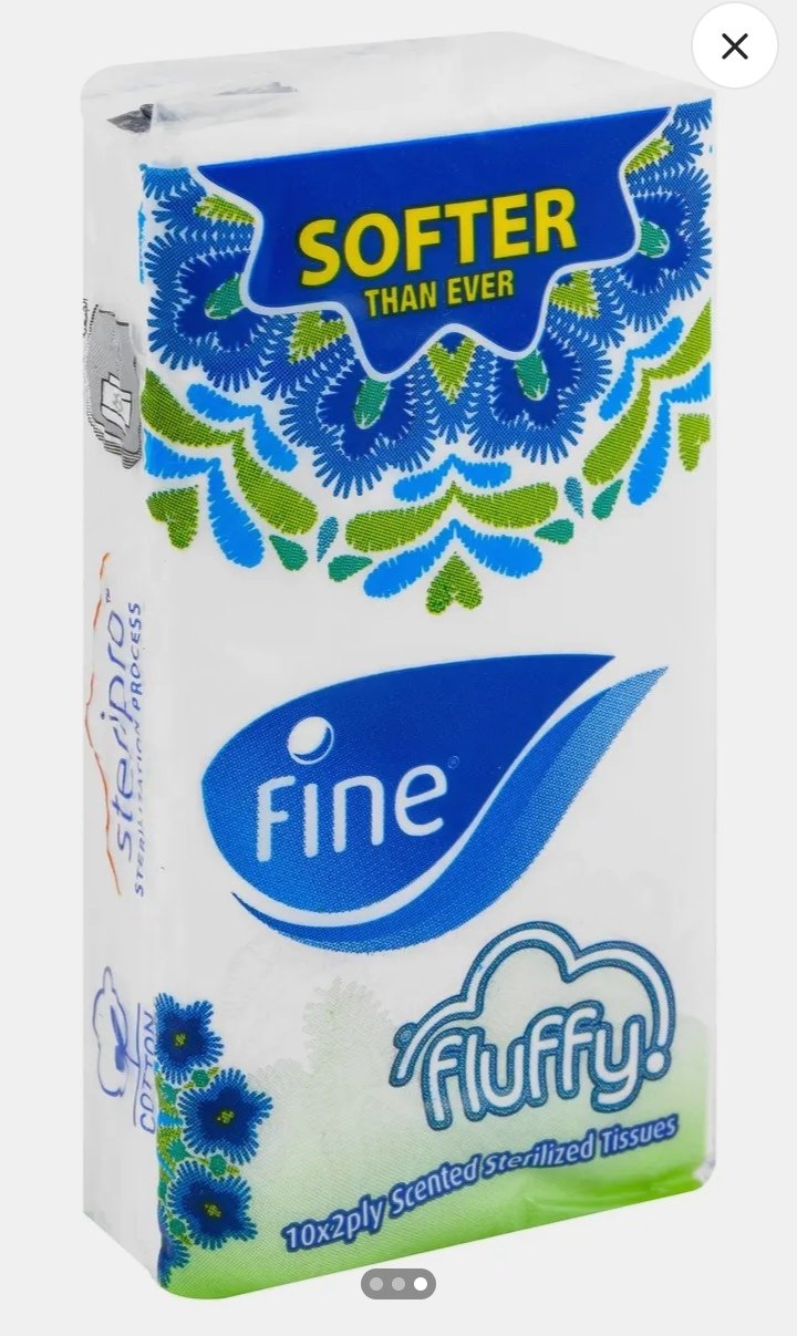 فاين فلفي باكيت مناديل3 طبقات