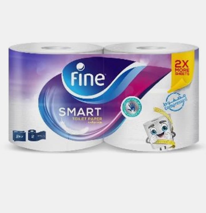 فاين مناديل تواليت سمارت 2 طبقه 2 رول