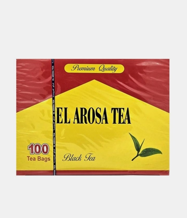 العروسة اكياس شاي اسود 100 كيس