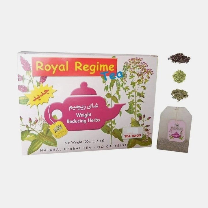رويال ريجيم اعشاب لتقليل الوزن 50 كيس شاي