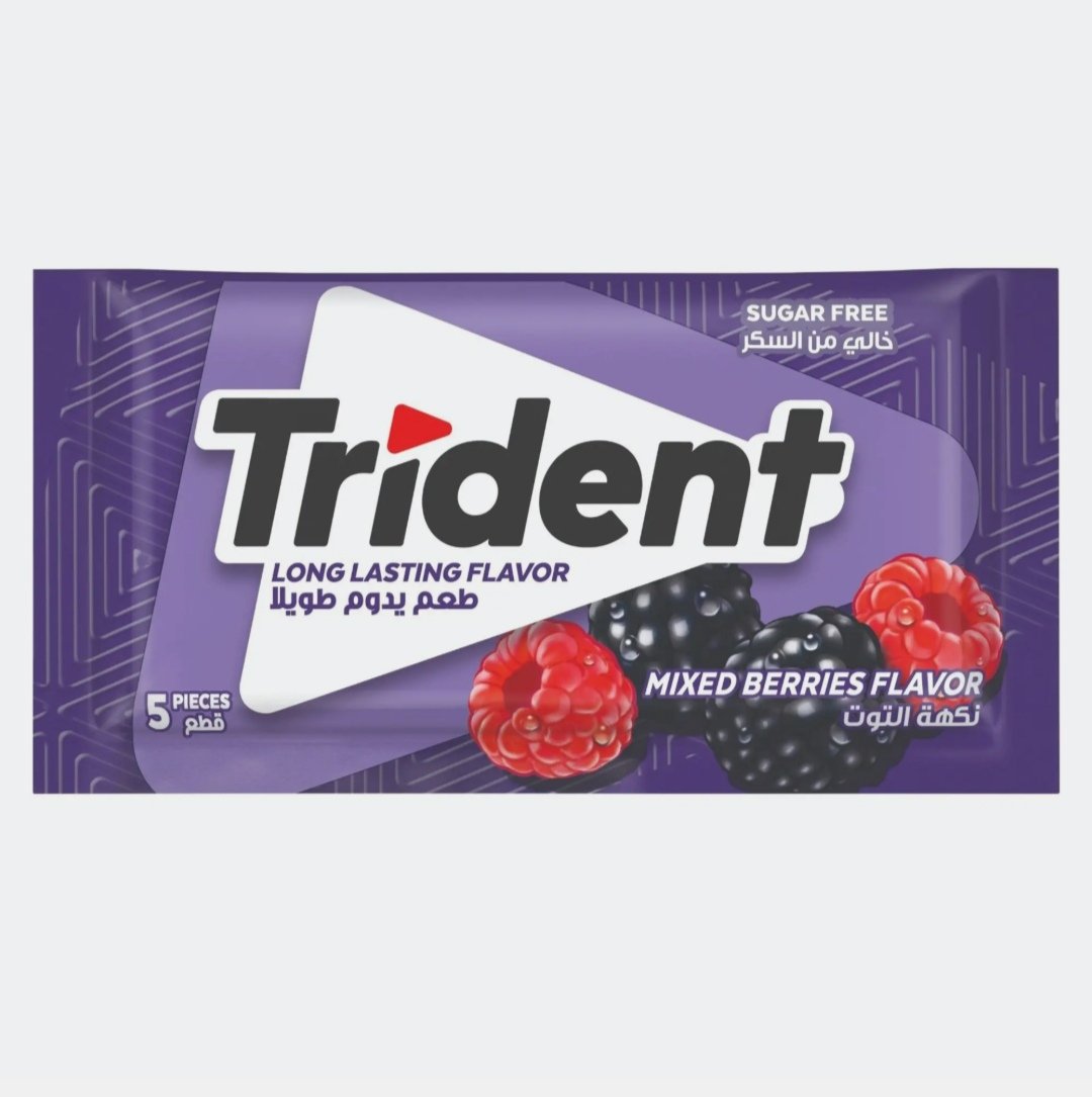 ترايدنت لبان ميكس توت 5 قطع