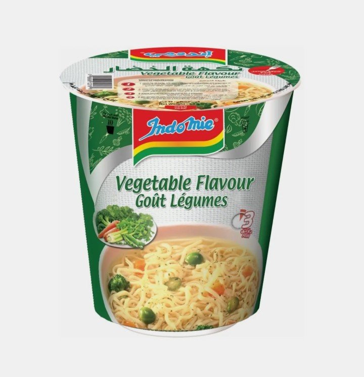 اندومي كوب جامبو نكهه الخضار 82 جم