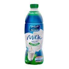 حليب المراعي لتر نصف دسم