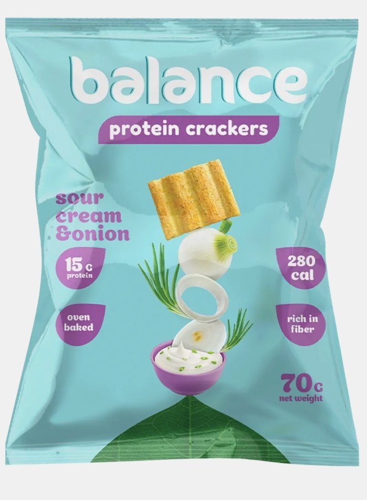 بالانس مقرمشات بروتين بالكريمة الحامضيه والبصل