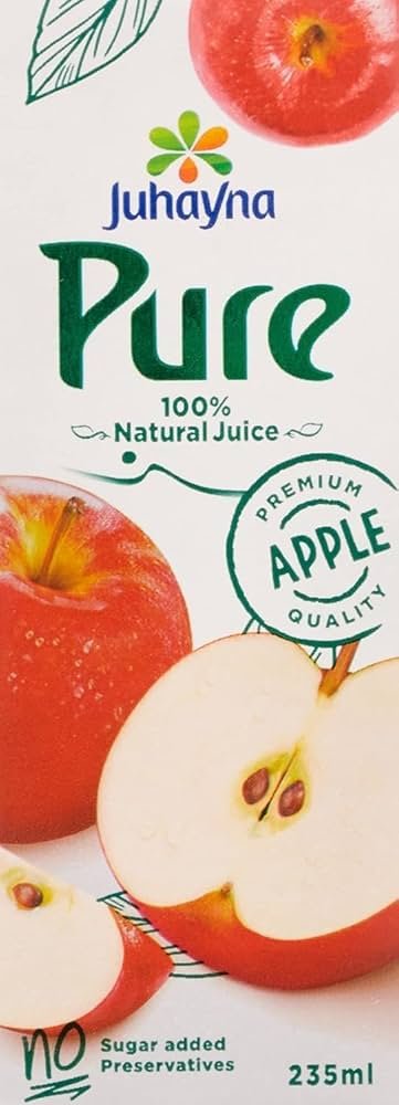 جهينه بيور عصير تفاح 235مل