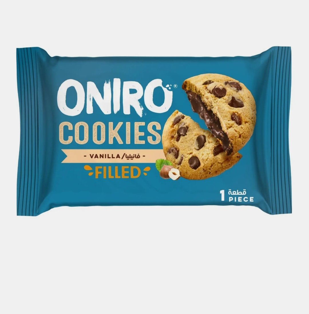اونيرو كوكيز بالفانيليا قطعة 25 جم