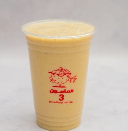 عصير موز بلبن فريش جوس تايم