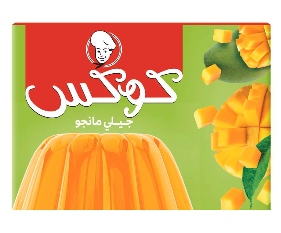 علبه جيلي مانجو كوكس 100 جرام