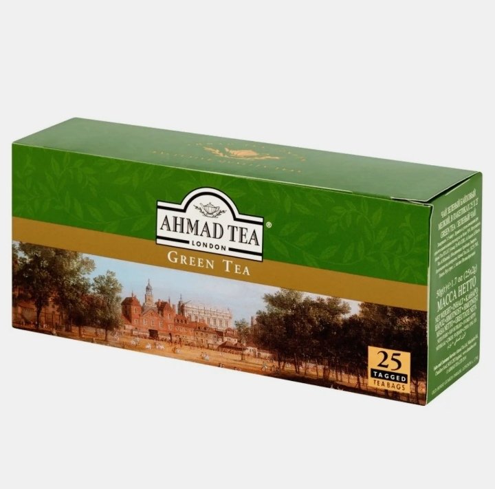 احمد تاي شاي اخضر 25 فتله