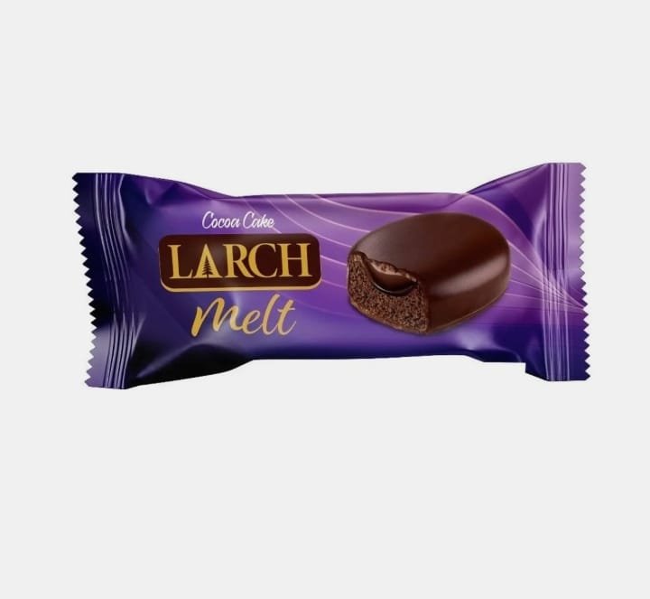 لارش كعكة الشوكولاته المذابة مع صوص الشوكولاته  55 غرام