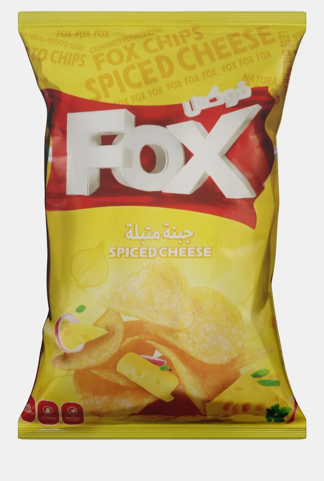 فوكس بطاطس جبنه متبلة 90-100 جرام