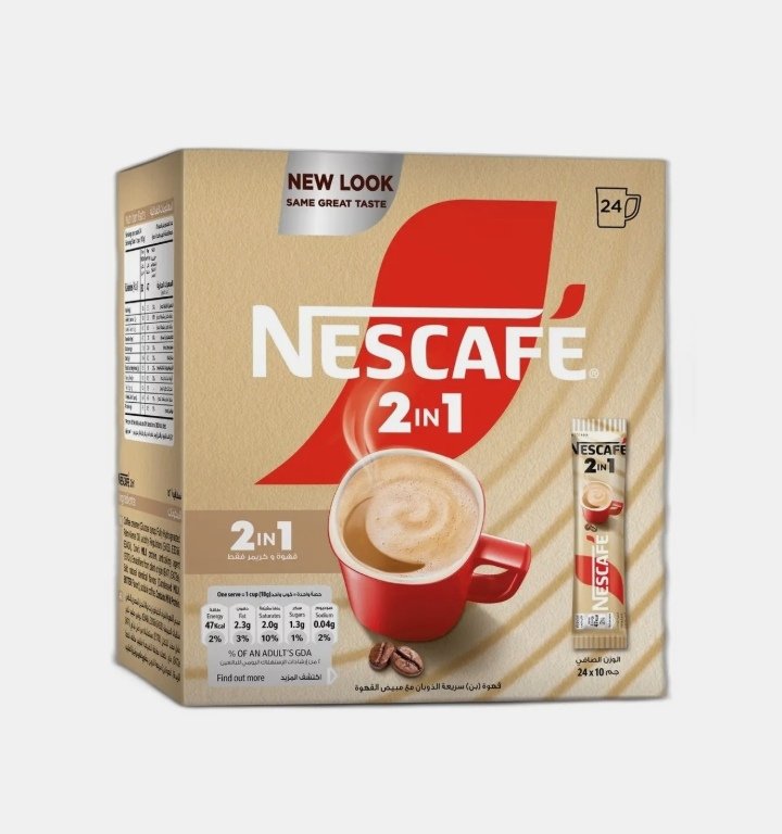 نسكافية 2 * 1 10 جم 24 كيس