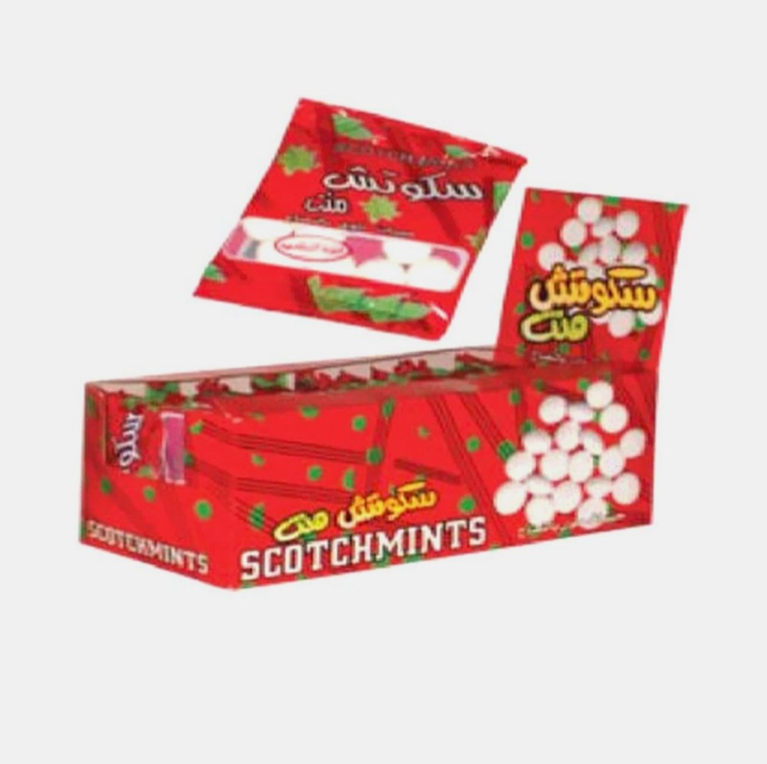 سكوتش منت بالنعناع 20 جم 24 قطعة