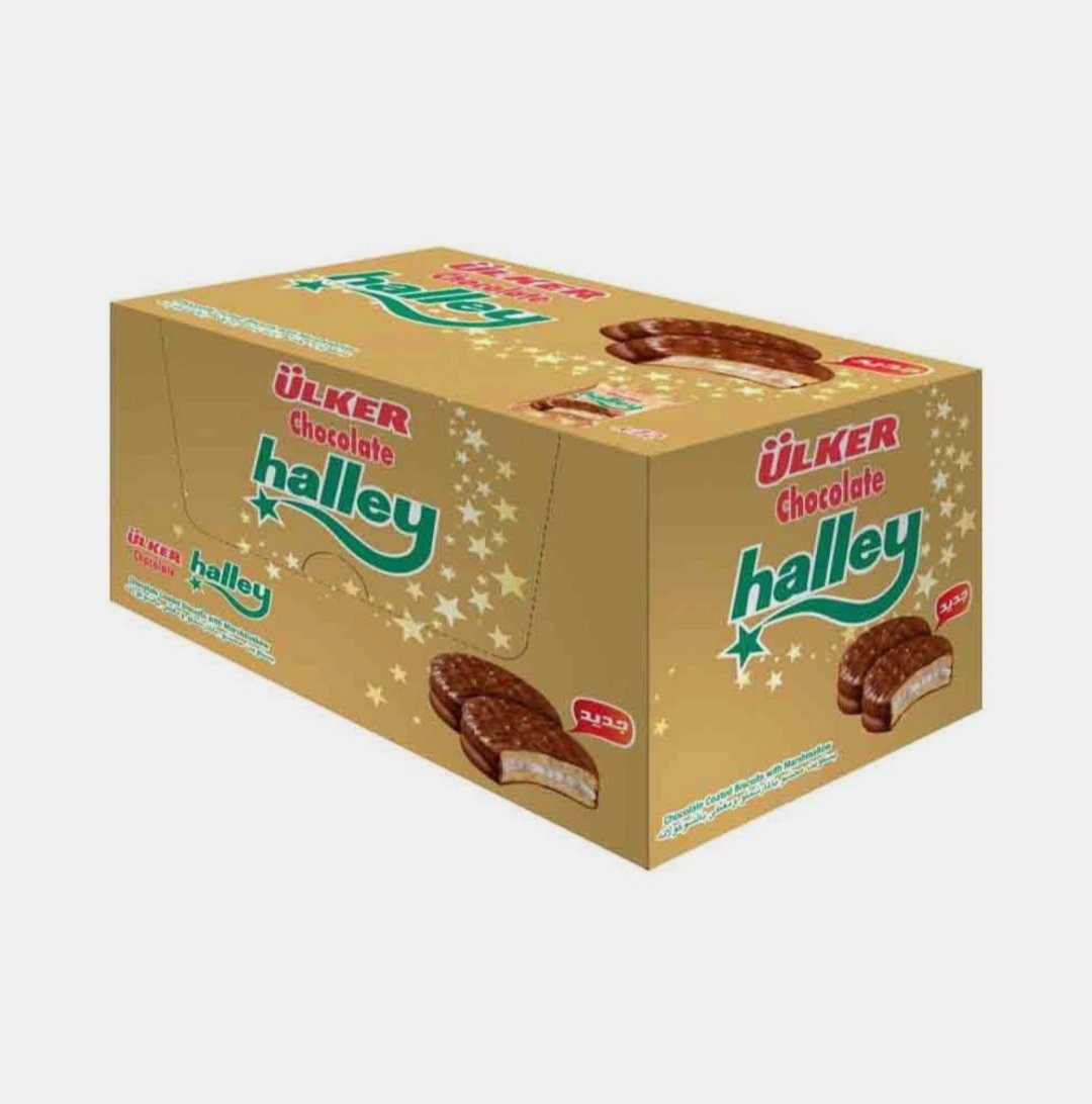 بسكويت هالي شوكولاته مع مارشيملوا 12 قطعه