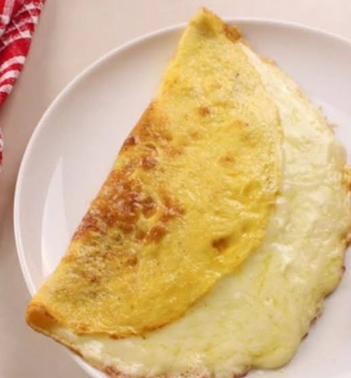 طلب اومليت بالجبنه الرومى