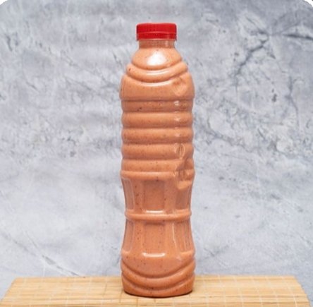 زبادي مع ميكس فواكه جوس تايم